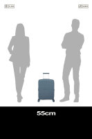 American Tourister FASTFORWARD SPINNER 55/20 TSA EXP STEEL BLUE