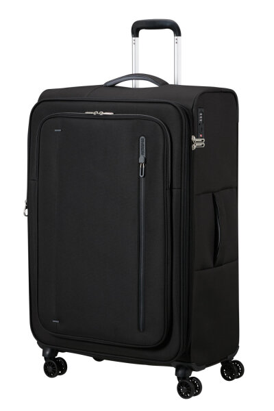 American Tourister CLOUDRIDER SPINNER L EXP TSA JET BLACK