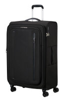 American Tourister CLOUDRIDER SPINNER L EXP TSA JET BLACK