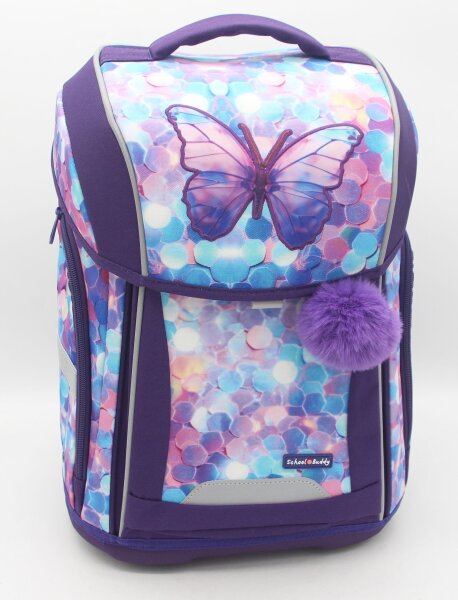 School-Buddy Schulranzen-Set 4-teilig Butterfly-2