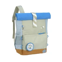 Lässig Kinderrucksack Rolltop - Sunny Explorer, Grün Blau