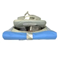 Lässig Kinderrucksack Rolltop - Sunny Explorer, Grün Blau