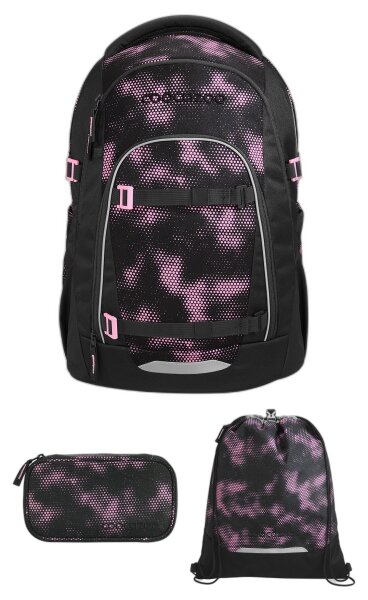 Coocazoo MATE Pink Illusion Set 3tlg