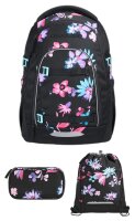 Coocazoo MATE Floral Artnight Set 3tlg