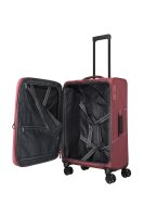 Travelite SKAII Trolley 4w M exp., Red