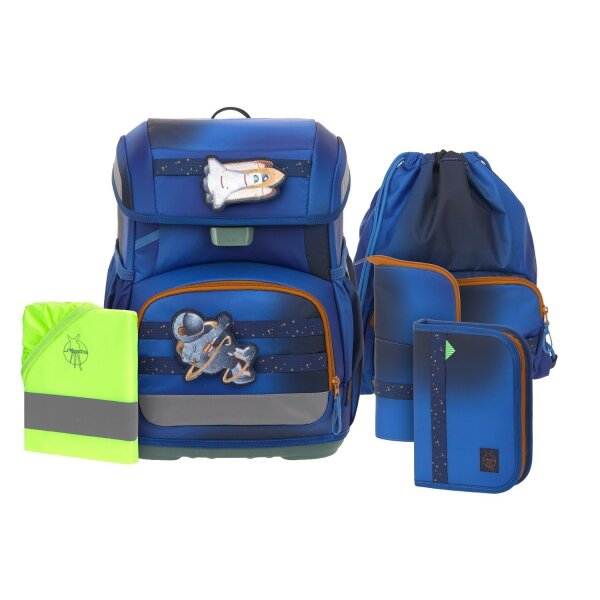 Lässig School Set Light Unique Space blue