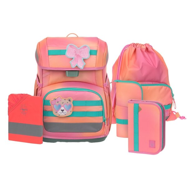 Lässig School Set Light Unique Sunset pink