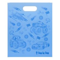 Step by Step Heftbox mit Tragegriff, Blau