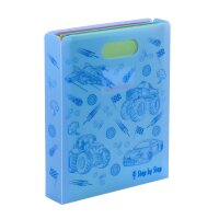Step by Step Heftbox mit Tragegriff, Blau