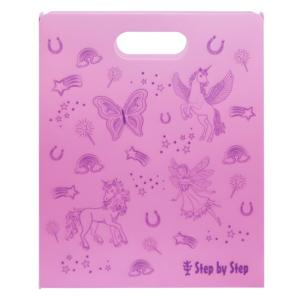 Step by Step Heftbox mit Tragegriff, Pink
