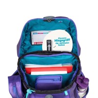 Scout Alpha Exklusiv Superflash Purple Magic Schulranzenset