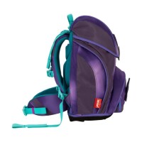 Scout Alpha Exklusiv Superflash Purple Magic Schulranzenset