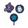 Scout Alpha Exklusiv Superflash Purple Magic Schulranzenset