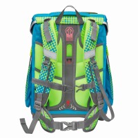 Step by Step SPACE NEON Race Car Chuck,Schulranzen-Set 5-teilig