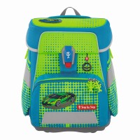 Step by Step SPACE NEON Race Car Chuck,Schulranzen-Set 5-teilig