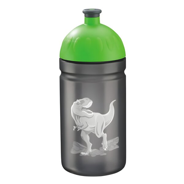 Step by Step Trinkflasche Wild T-Rex Taro, Schwarz
