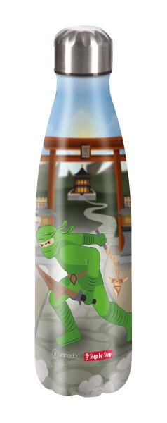 Step by Step Trinkflasche Edelstahl Ninja Kimo