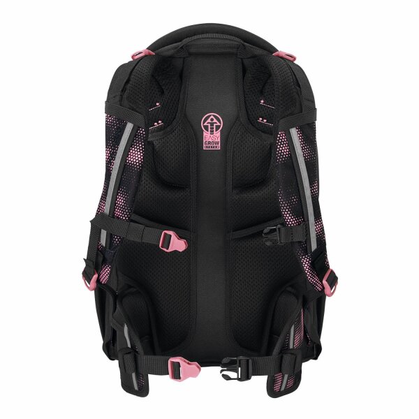 Coocazoo PORTER, Pink Illusion Schulrucksack