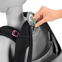 Coocazoo PORTER, Pink Illusion Schulrucksack