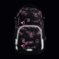 Coocazoo PORTER, Pink Illusion Schulrucksack