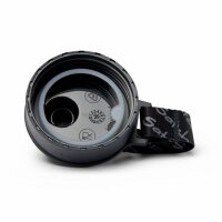 Satch Schwarz Edelstahl Trinkflasche