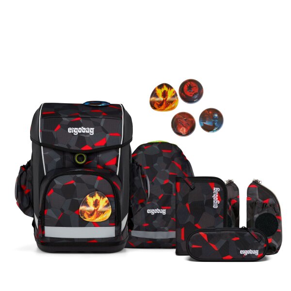 Ergobag Cubo Light TaekBärdo Set 6-teilig Schulranzen