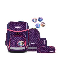 Ergobag Cubo PerlentauchBär 5tlg. Schulranzen Set