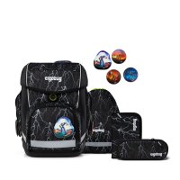 Ergobag Cubo Super ReflektBär 5tlg. Schulranzen Set