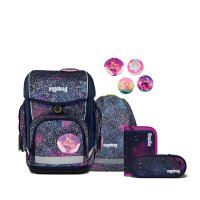 Ergobag Cubo Bärlaxy 5tlg. Schulranzen Set