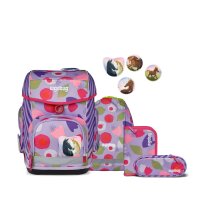 Ergobag Cubo Set BlütenzauBär 5tlg Schulranzen Set