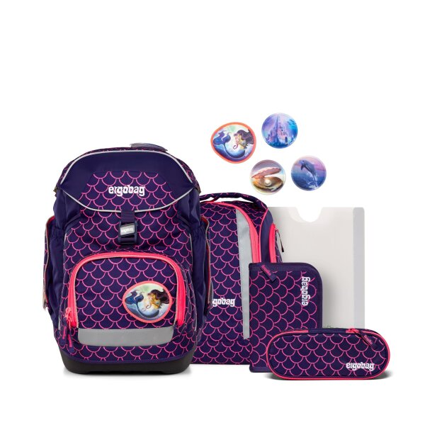 Ergobag Pack PerlentauchBär 6tlg. Schulranzen Set