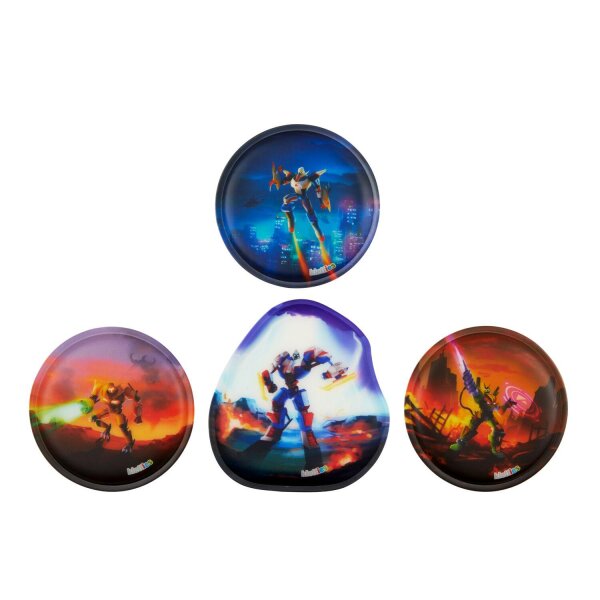 Ergobag Pack Set Super ReflektBär 6tlg. Schulrucksack Set