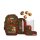 Ergobag Pack Set FeuerspeiBär 6tlg. Schulrucksack Set