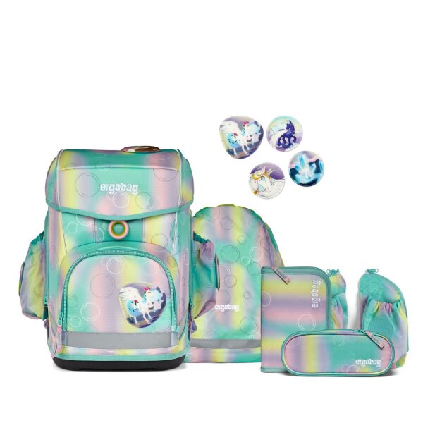 Ergobag Cubo Light Set ZauBärwelt 5tlg. Schulranzen Set