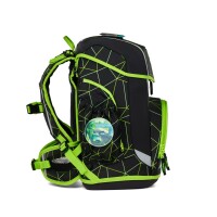 Ergobag Cubo Light Set CyBär Race 5tlg. Schulranzen Set