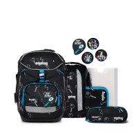 Ergobag Pack Drei Fragezeichen Kids Bärdektiv 6tlg. Schulrucksack Set