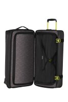 American Tourister URBAN TRACK DUFFLE/WH L COATED BLACK/LIME