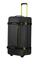 American Tourister URBAN TRACK DUFFLE/WH L COATED BLACK/LIME