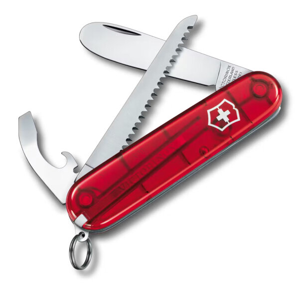 Victorinox My First 84mm rot transparent