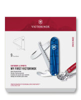 Victorinox My First 84 mm Blau transparent