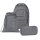Satch Pack Collected Grey Schulrucksack Set