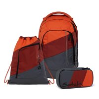 Satch Pack Fire up Schulrucksack Set