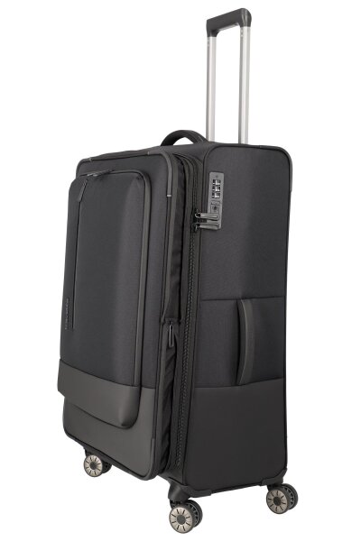 Travelite CROSSLITE Trolley 4w L exp., Black