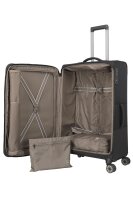 Travelite CROSSLITE Trolley 4w L exp., Black