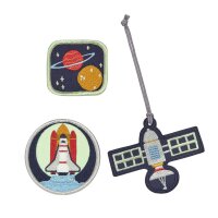 Lässig School Patches Set Space